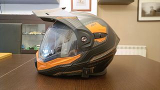 Casco moto Scorpion ADX-1 Naranja/Negro XL