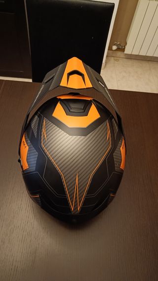 Casco moto Scorpion ADX-1 Naranja/Negro XL