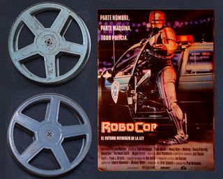 Cartel Robocop Original + Bobinas Cine
