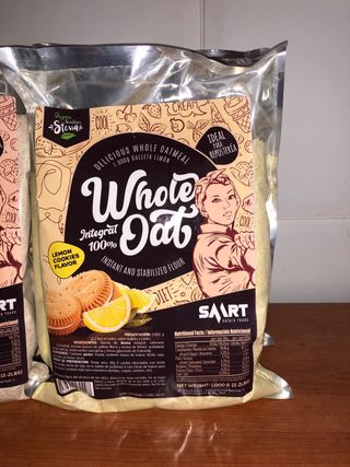 Whole Oat Integral 1kg Sabor Galleta Limón