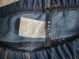 Mayas vaqueras desgarradas azules