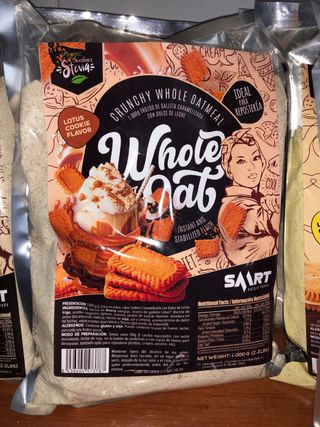 Whole Oatmeal Lotus Cookie Sabor Stevia