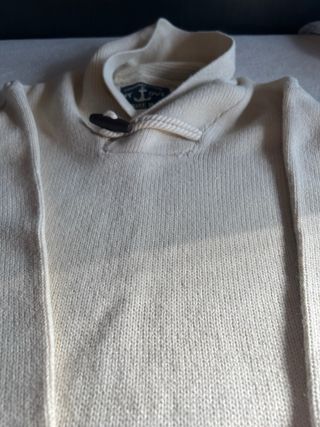 jersey cuello beige 