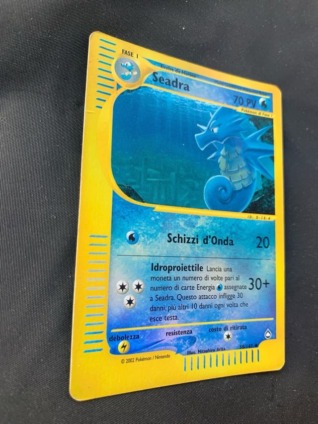 Carta Pokémon Seadra Fase 1 - 58/147