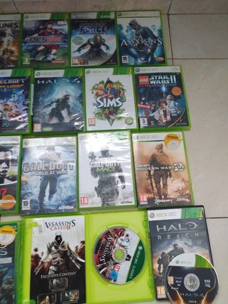 Lote de más de 30 juegos Xbox 360