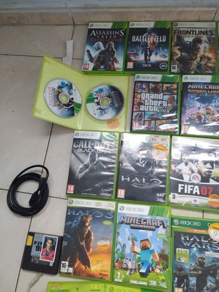 Lote de más de 30 juegos Xbox 360