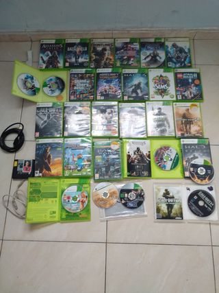 Lote de más de 30 juegos Xbox 360