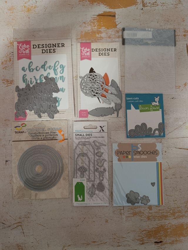 Set troqueles para Sizzix Big shot y similares