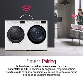 Secadora LG 9Kg Dual Inverter EcoHybrid A++