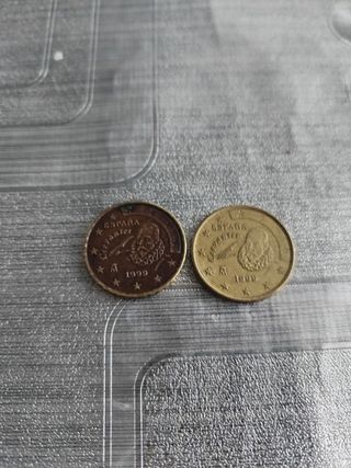 Moneda 10 Céntimos Euro exceso de cobre!!

