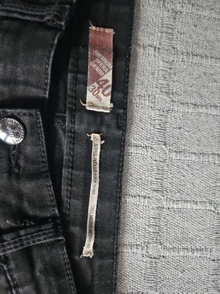 Pantalón Sfera Negro Talla 40 Super Skinny