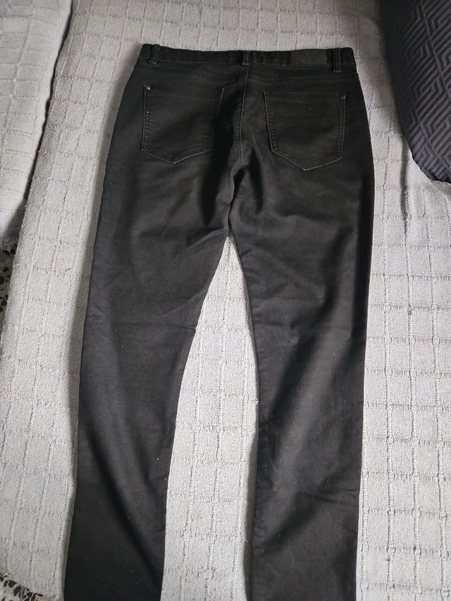 Pantalón Sfera Negro Talla 40 Super Skinny
