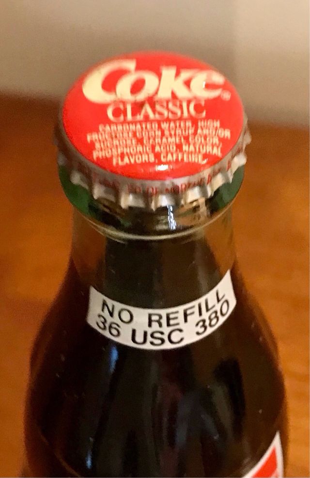 Bottiglia Coca Cola Barcelona 92 Olympic Edition