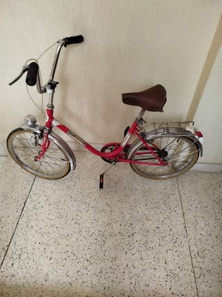 Bicicleta Paseo VINTAGE Roja