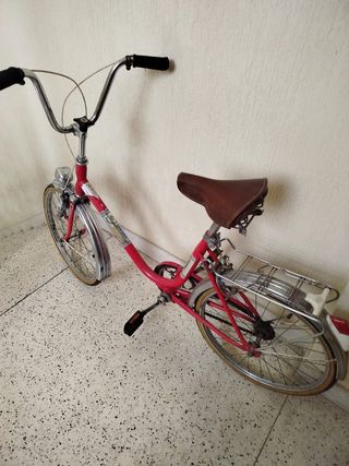Bicicleta Paseo VINTAGE Roja