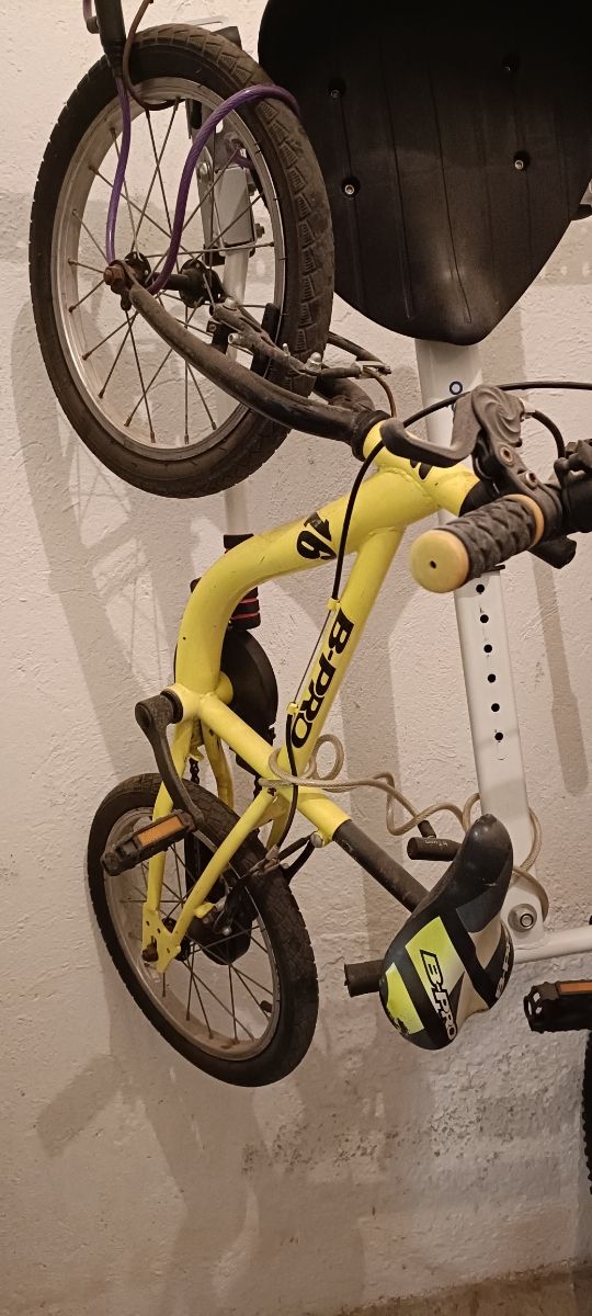 Bici infantil B-PRO 16 amarilla