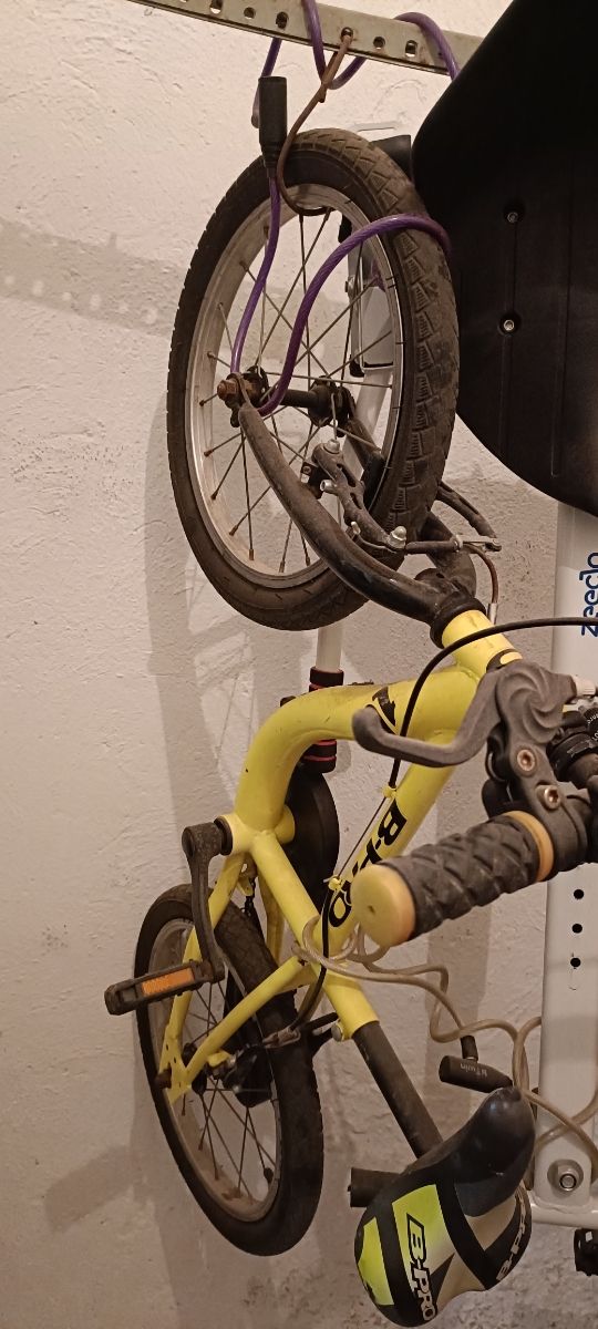 Bici infantil B-PRO 16 amarilla