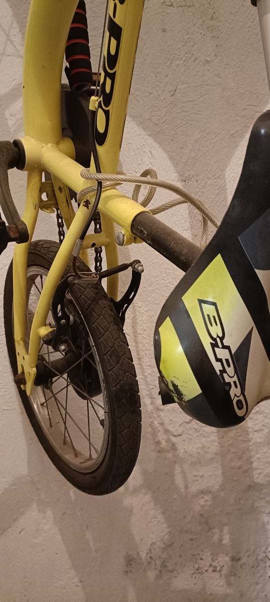 Bici infantil B-PRO 16 amarilla