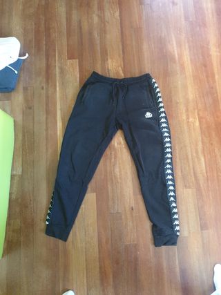 Pantalón chándal Kappa negro