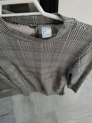 Vestido H&M Gris Talla XS