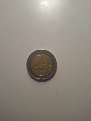 Moneda 2 euros Beatrix Reina de Países Bajos 2001