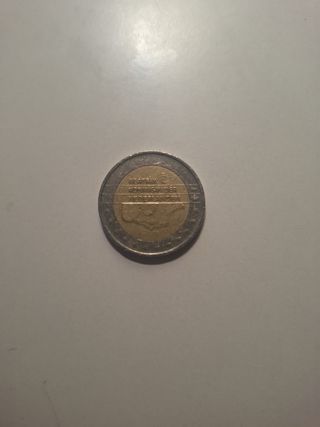 Moneda 2 euros Beatrix Reina de Países Bajos 2001