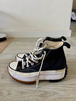 Converse Run Star Hike Negras Plataforma