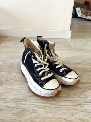 Converse Run Star Hike Negras Plataforma