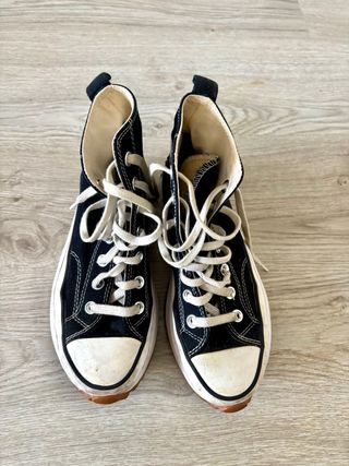 Converse Run Star Hike Negras Plataforma