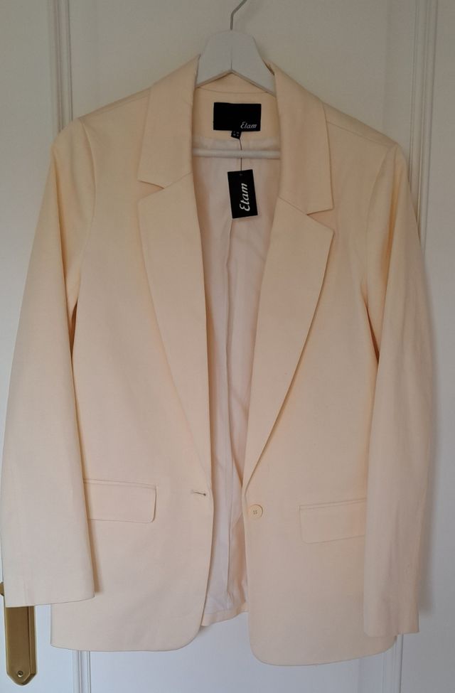 Blazer Etam crema mujer nuevo con etiquetas
