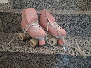 Patines rosas Oxelo número 35