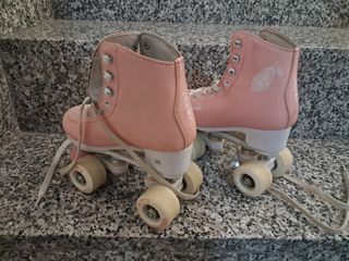 Patines rosas Oxelo número 35