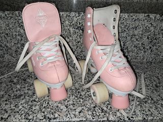 Patines rosas Oxelo número 35