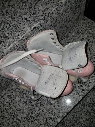 Patines rosas Oxelo número 35