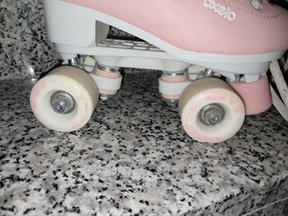 Patines rosas Oxelo número 35