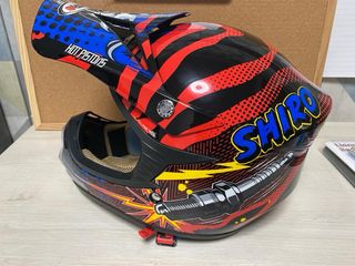 Casco de cross de niño Shiro