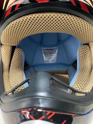 Casco de cross de niño Shiro