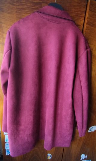 Blazer mujer morado/rojo