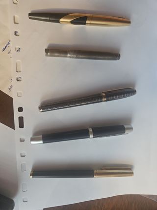 Set di 4 penne stilografiche