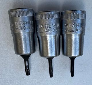 Vasos Torx Stahlwille T9, T10, T15 3/8”