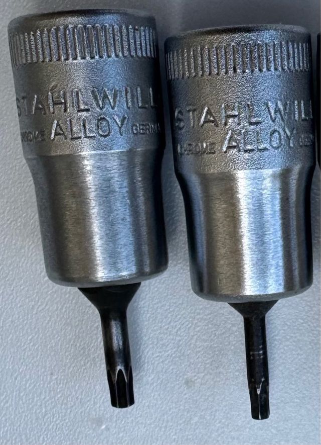 Vasos Torx Stahlwille T10, T15 3/8”