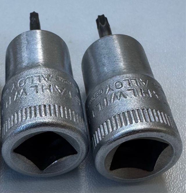 Vasos Torx Stahlwille T10, T15 3/8”