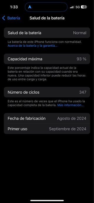 iPhone 16 128GB Blanco Impecable + Fundas