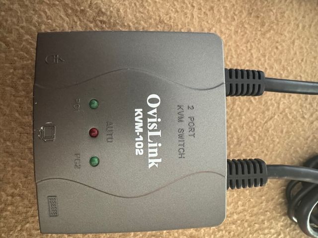 OvisLink KVM Switch 2 Puertos