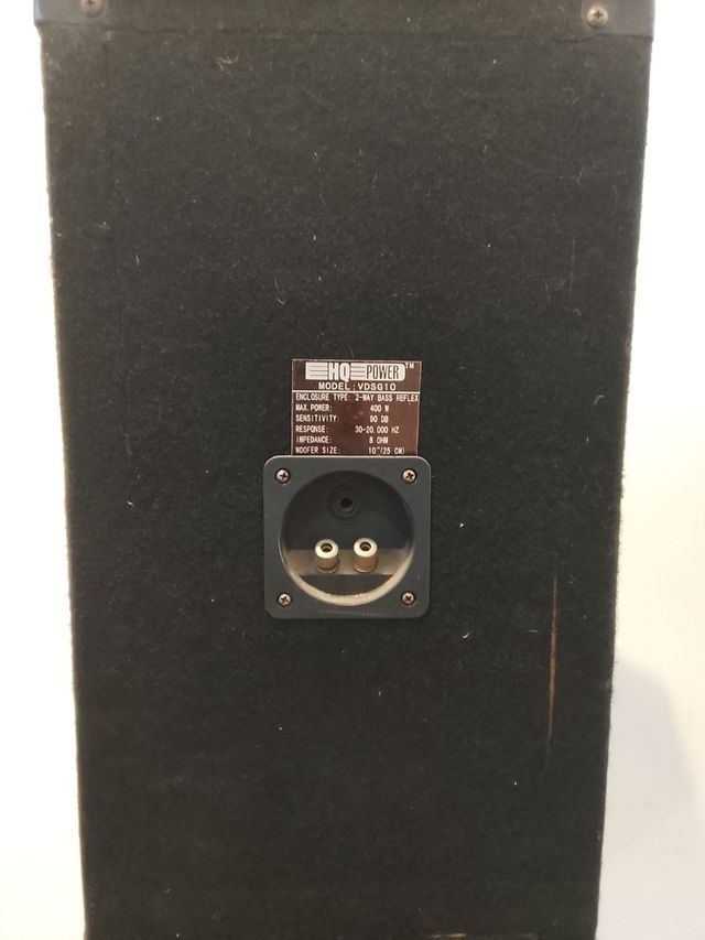 Altavoces HQ-POWER Negros