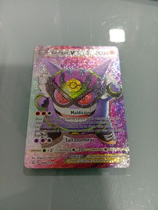 Carta Pokémon Gengar V 068/150