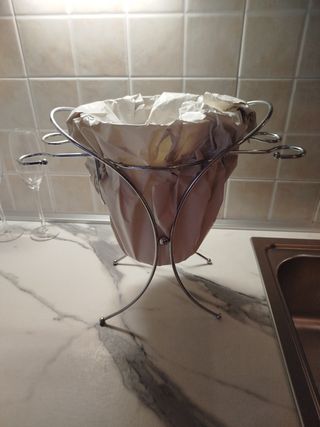 Struttura porta calici e bottiglia