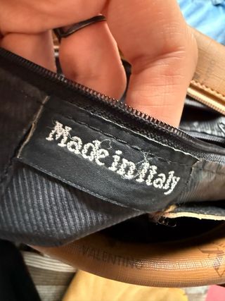 Bolso bandolera Valentino monograma marrón