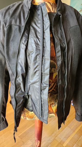 Chaqueta Moto Negra Talla L