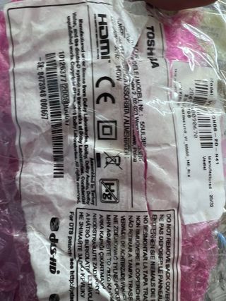 despiece TV Toshiba 55ul3b63dg